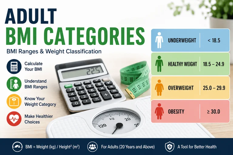 Adult BMI categories