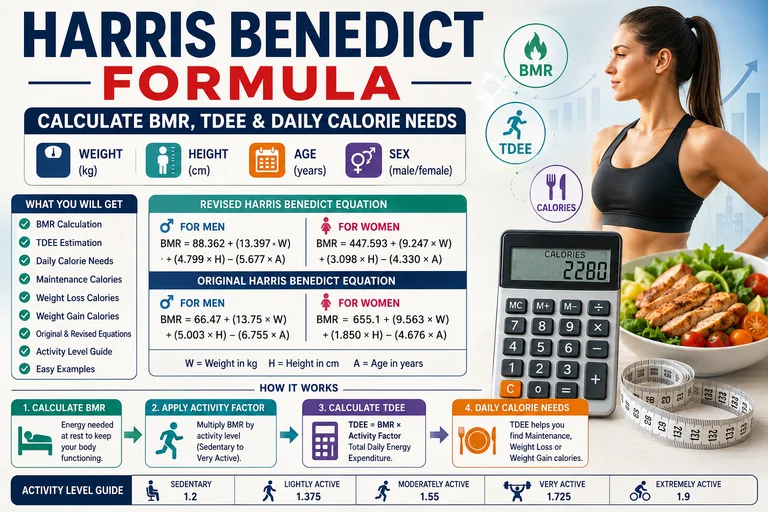 Harris Benedict Formula