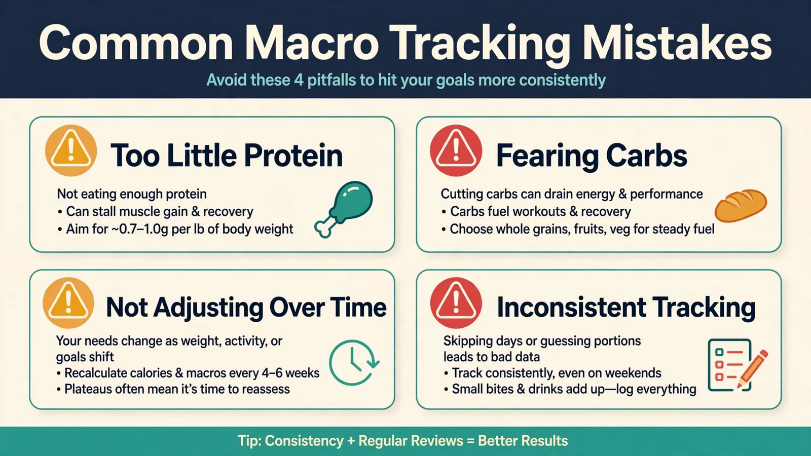 Common macro tracking mistakes to avoid