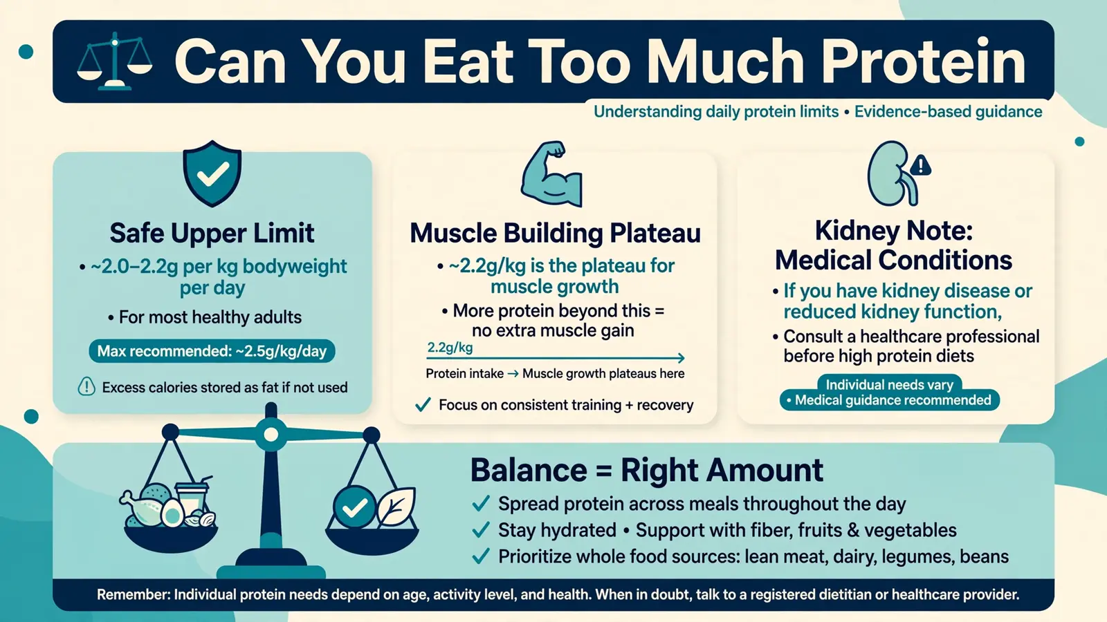 Can you eat too much protein safety guide
